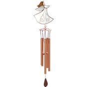 Gift Essentials Stained Glass Angel Wind Chime