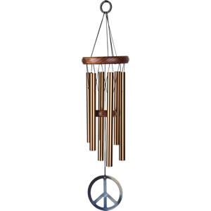 Woodstock Peace Chime-Small, Bronze